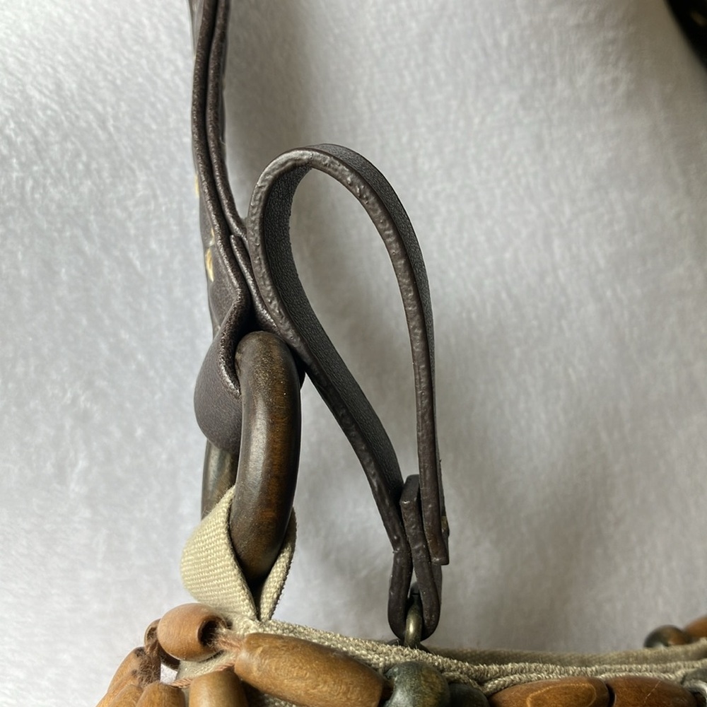Nine West Cloth/Bead Small Shoulder Purse - Picture 9 of 12